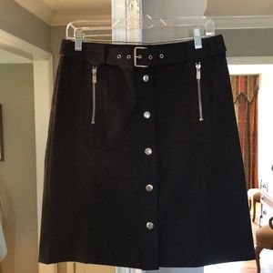 Michael Kors Navy Skirt